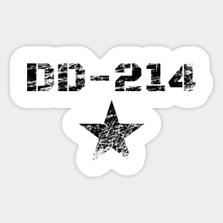 DD-214 Sticker